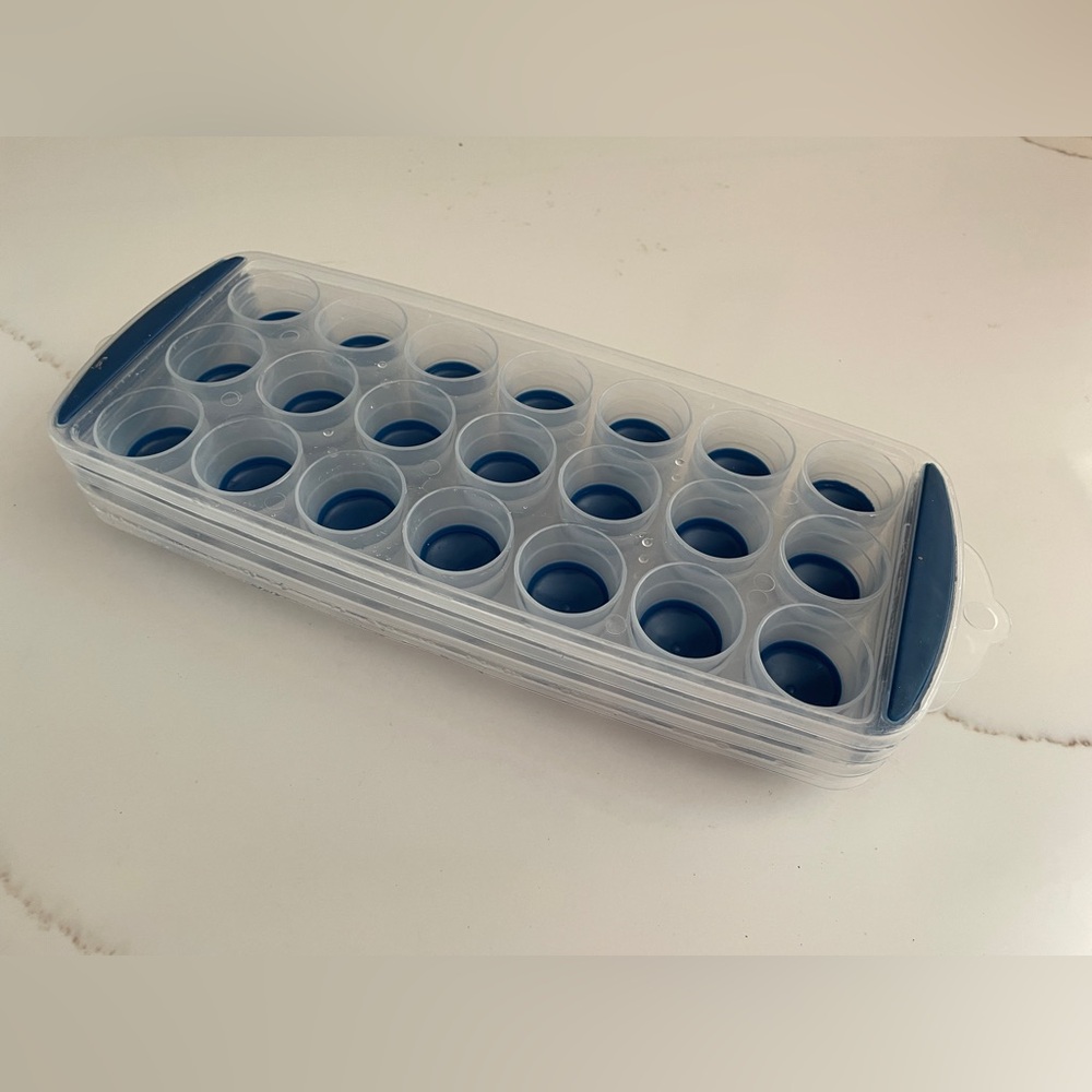 Colorworks Set of 4 Silicone Ice Cube Trays